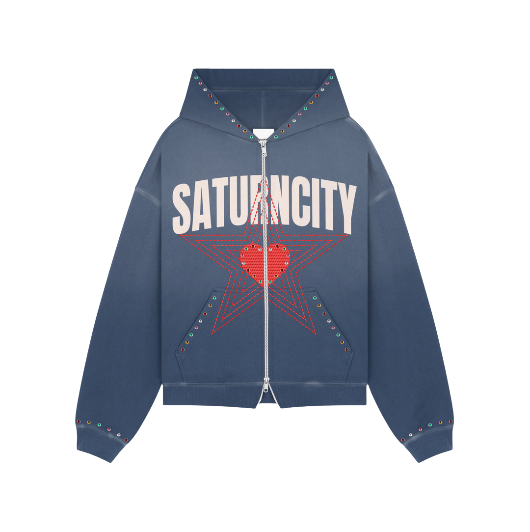 Starboy Blue Zip-Up