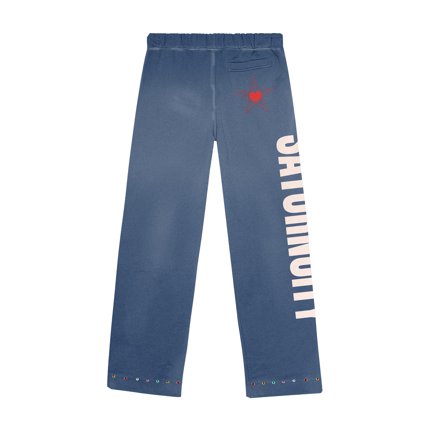 Starboy Blue Baggy Sweats