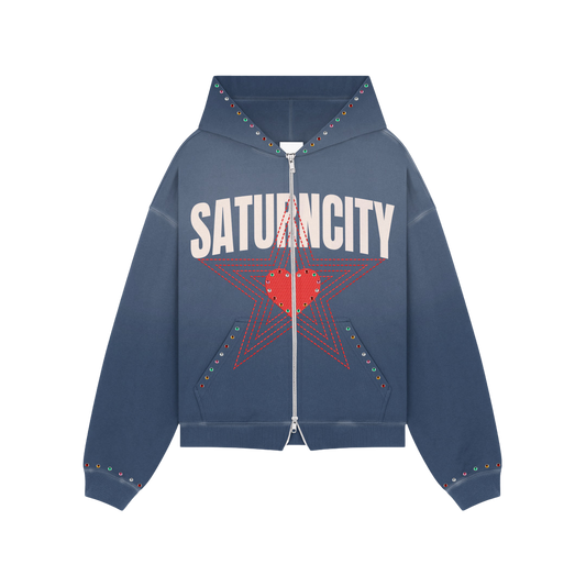 Starboy Blue Zip-Up