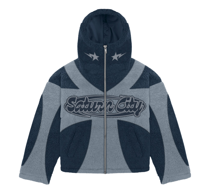 ICY FLEECE BLUE/GREY