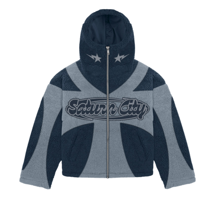 ICY FLEECE BLUE/GREY