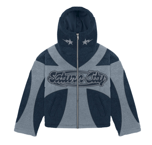 ICY FLEECE BLUE/GREY