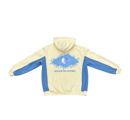 OG ZIP-UP HOODIE CREAM/BLUE